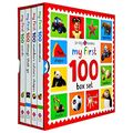 Cover Art for 9781838993450, My First 100 Box Set 4 Books Collection (First 100 Words, Numbers Colors Shapes, First 100 Animals & First 100 things that Go) by Roger Priddy