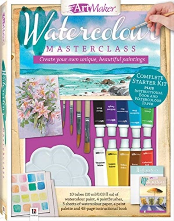 Cover Art for 9781488938634, Artmaker  Watercolour PaintingArt Maker Kits Med by Hinkler Books Hinkler Books