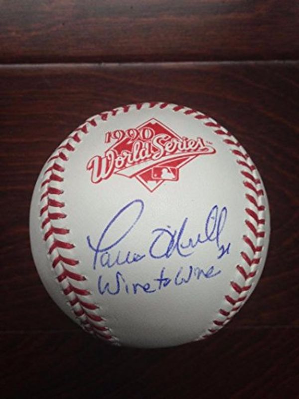 Cover Art for B0742GQ1VF, Paul O'Neill"Wire to Wire" Autographed Rawlings Official 1990 World Series Baseball by 