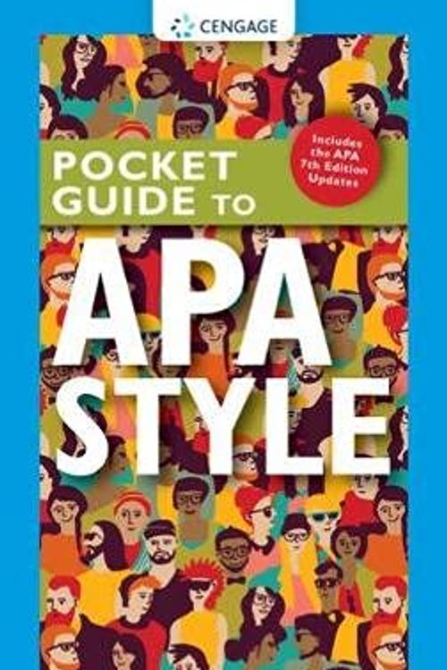 Cover Art for 9780357792636, Pocket Guide to APA Style with APA 7e Updates by Robert Perrin