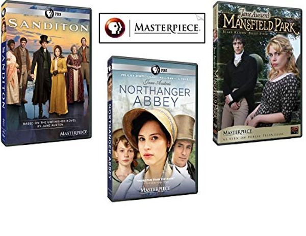 Cover Art for 0749694137486, Jane Austen Masterpiece Collection (Sanditon, Nothanger Abbey, Mansfield Park) DVD 3PK + Bonus PBS Sticker by 