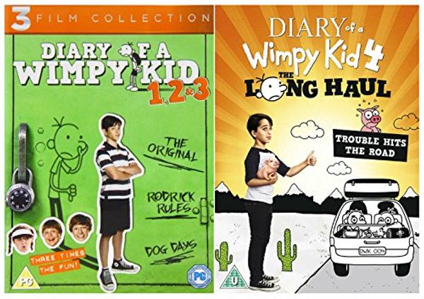 Cover Art for 0640901193403, Diary Of A Wimpy Kid 1-4 Complete DVD Collection - Diary Of A Wimpy Kid 1 / Diary of a Wimpy Kid 2: Rodrick Rules / Diary of a Wimpy Kid: Dog Days / Diary Of A Wimpy Kid 4: The Long Haul + Extras by Unknown