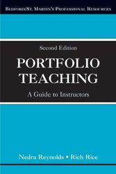 Cover Art for 9780312419110, Portfolio Teaching: A Guide for Instructors by Nedra Reynolds; Rich Rice