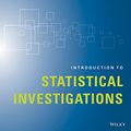 Cover Art for 9781118956670, Introduction to Statistical Investigations by Nathan Tintle