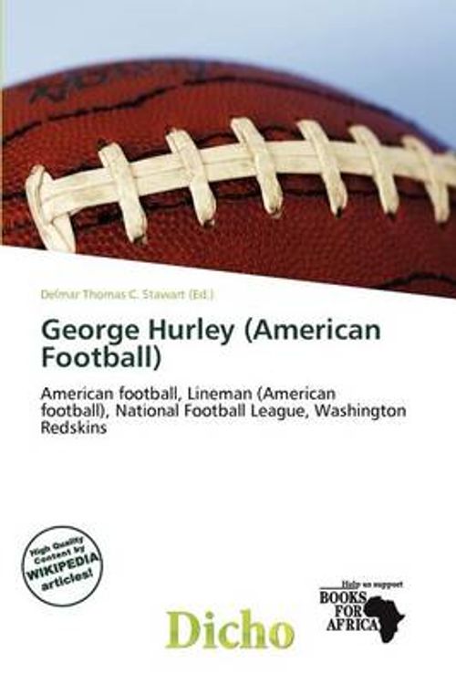 Cover Art for 9786139755509, George Hurley (American Football) by Delmar Thomas C Stawart