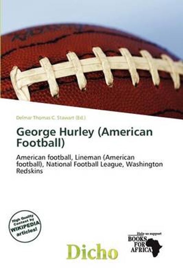 Cover Art for 9786139755509, George Hurley (American Football) by Delmar Thomas C Stawart