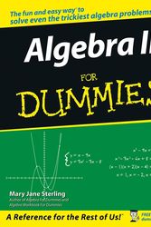 Cover Art for 9781118429426, Algebra II For Dummies by Mary Jane Sterling
