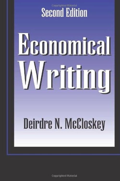 Cover Art for 9781577660637, Economical Writing by Deirdre McCloskey