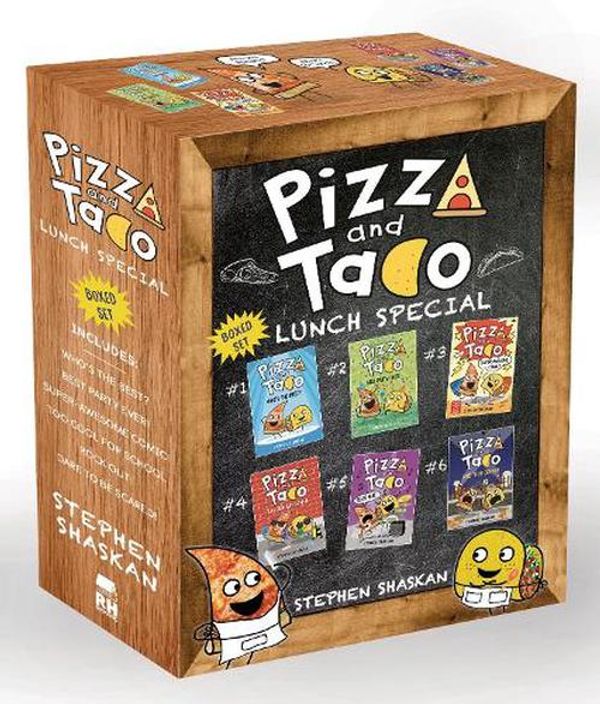 Cover Art for 9780593704226, Pizza and Taco Lunch Special: 6-Book Boxed Set: Books 1-6 (a Graphic Novel Boxed Set) by Stephen Shaskan