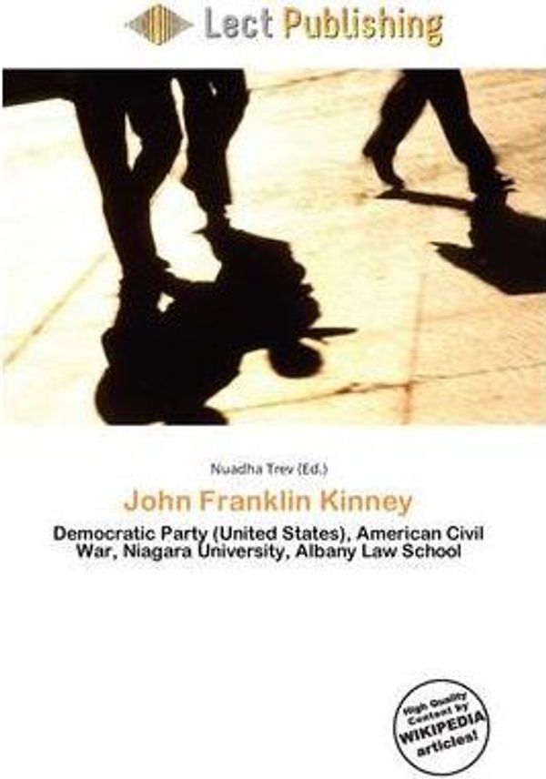 Cover Art for 9786134996440, John Franklin Kinney by Unknown