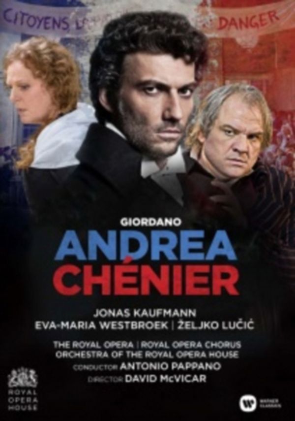 Cover Art for 0190295937799, Giordano: Andrea Chenier [The Royal Opera] [Blu-ray] [2016] by 