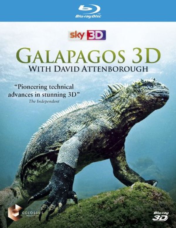 Cover Art for 0799491434851, Galapagos 3D with Sir David Attenborough [Blu-ray 3D] by 