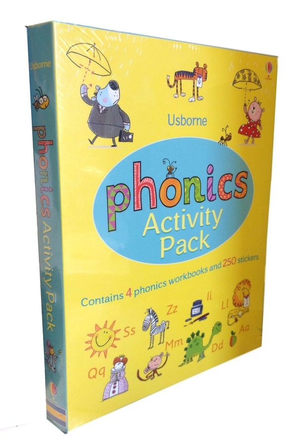 Cover Art for 9781474904551, Usborne Phonics Activity Pack 1-4 Books and 250 Stickers (Usborne Very First Reading)(Phonic Workbook 1, Phonic Workbook 2, Phonic Workbook 3, Phonic Workbook 4) by Mairi Mackinnon