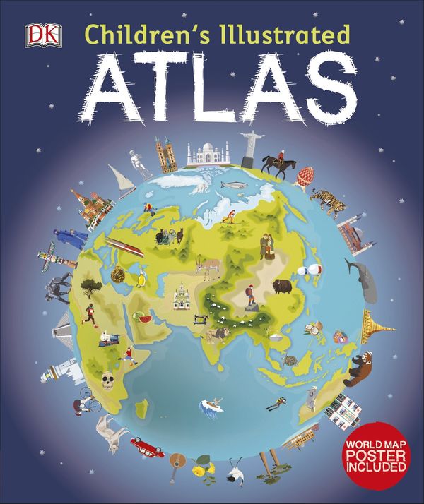 Cover Art for 9780241228074, Children’s Illustrated Atlas by Andrew Brooks