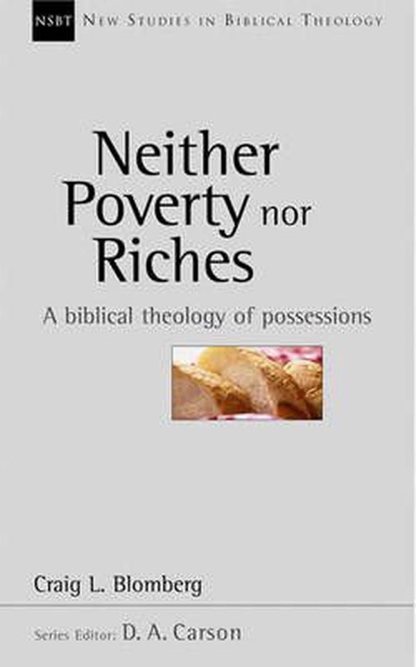 Cover Art for 9780851115160, Neither Poverty Nor Riches by Craig L. Blomberg
