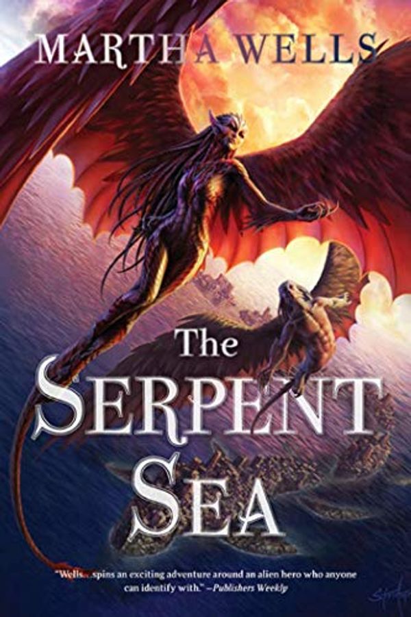 Cover Art for B07H47ZR7V, The Serpent Sea (The Books of the Raksura Book 2) by Martha Wells