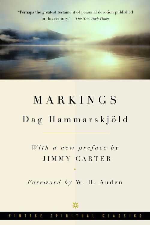 Cover Art for 9780307277428, Markings by Dag Hammarskjold