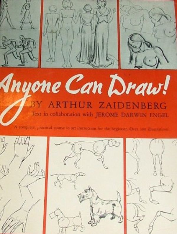 Cover Art for 9780385002943, Anyone Can Draw by Arthur Zaidenberg