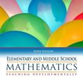 Cover Art for 9780205483921, Elementary and Middle School Mathematics by John A. Van de Walle
