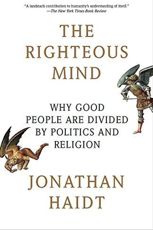 Cover Art for B00V1FICVM, [The Righteous Mind: Why Good People Are Divided by Politics and Religion] [By: Haidt, Jonathan] [February, 2013] by Jonathan Haidt