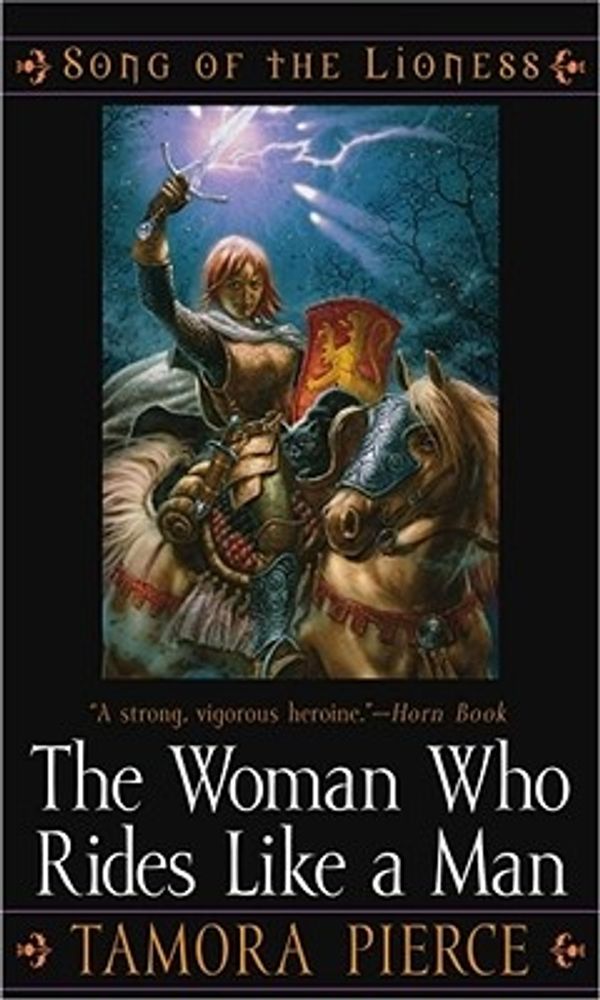 Cover Art for 9780689878589, The Woman Who Rides Like a Man by Tamora Pierce