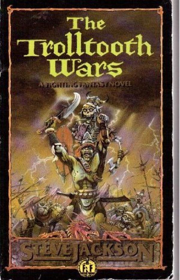Cover Art for B0161T1AM0, The Trolltooth Wars: Novel (Puffin Adventure Gamebooks) by Jackson, Steve (April 6, 1989) Paperback by Steve Jackson