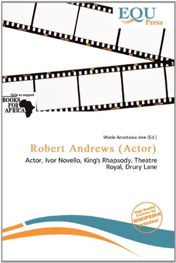 Cover Art for 9786200792655, Robert Andrews (Actor) by Wade Anastasia Jere