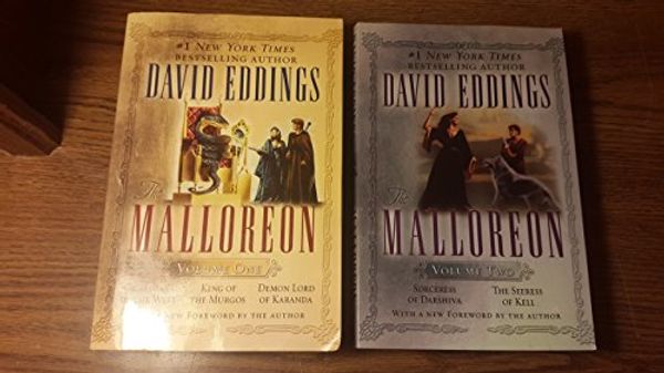 Cover Art for 9780034548389, MALLOREON VOLUME 1 AND 2 (5 books total) Vol. 1: Guardians of the West, King of Murgos, Demon of Karanda. Vol. 2: Sorceress of Darshiva, The seeress of Kell by David Eddings