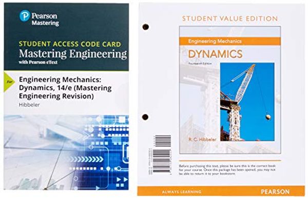 Cover Art for 9780135881194, Engineering Mechanics: Dynamics, Student Value Edition Plus Mastering Engineering Revision with Pearson Etext -- Access Card Package by Russell Hibbler, Russell Hibbeler