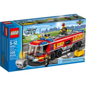 Cover Art for 0673419207607, Airport Fire Truck Set 60061 by LEGO