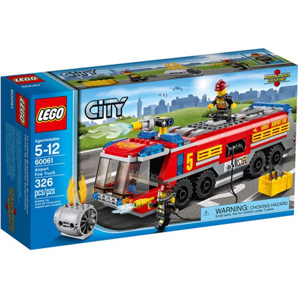 Cover Art for 0673419207607, Airport Fire Truck Set 60061 by LEGO