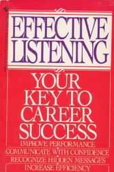 Cover Art for 9780553270303, Effective Listening by Kevin J Murphy