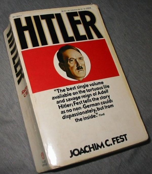 Cover Art for 9780394720234, Hitler by Joachim C. Fest