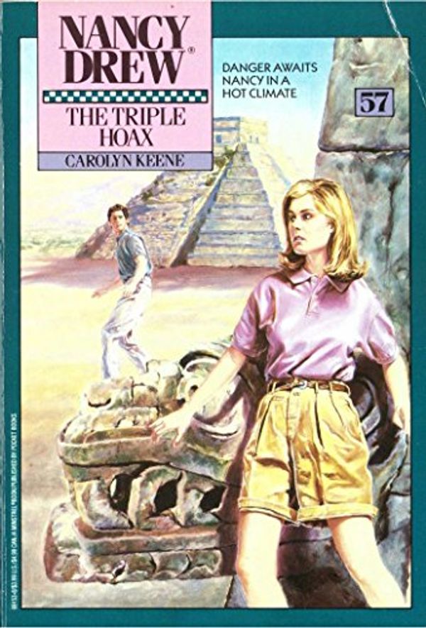 Cover Art for B00Q102M7W, The Triple Hoax (Nancy Drew Book 57) by Carolyn Keene