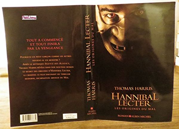 Cover Art for 9782226176639, Hannibal Lecter by Thomas Harris