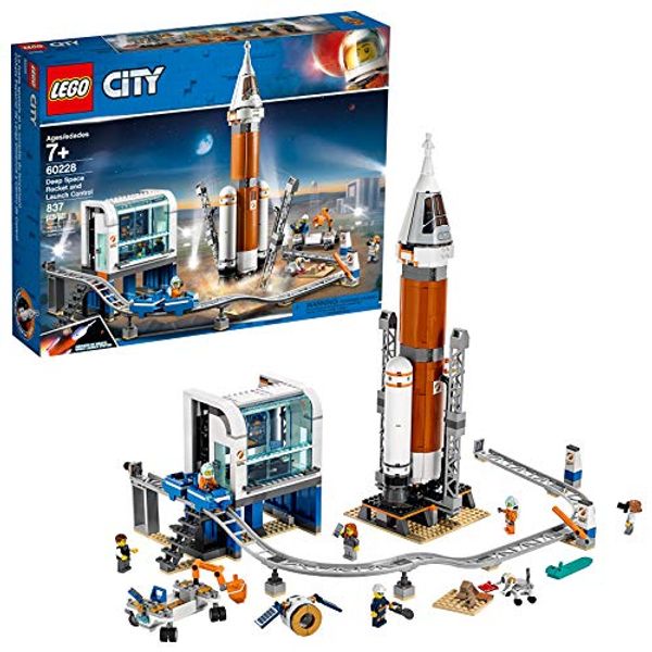 Cover Art for 0673419317405, LEGO City Space Deep Space Rocket and Launch Control 60228 Model Rocket Building Kit with Toy Monorail, Control Tower and Astronaut Minifigures, Fun STEM Toy for Creative Play, New 2019 (837 Pieces) by Unknown