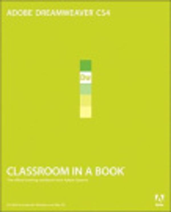 Cover Art for 9780132089159, Adobe Dreamweaver Cs4 Classroom in a Book by Creative Team Adobe Creative Team