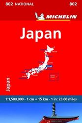 Cover Art for 9782067259683, Japan - National Map 802 by Michelin Travel Publications