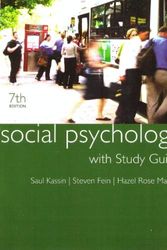 Cover Art for 9780618998586, Social Psychology by Saul M. Kassin, Steven Fein, Hazel Rose Markus