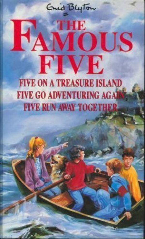 Cover Art for 9780340587522, Famous Five Library: Five on a Treasure Island, Five Go Adventuring Again, Five Run Away Together v. 1 by Enid Blyton