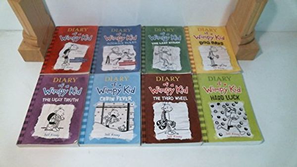 Cover Art for 9781419713835, Diary of a Wimpy Kid Set 1-8 (Diary of a Wimpy Kid, Rodrick Rules, The Last Straw, Dog Days, The Ugly Truth, Cabin Fever, The Third Wheel, Hard Luck) by Jeff Kinney