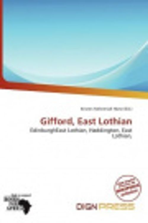 Cover Art for 9786200071163, Gifford, East Lothian by Unknown