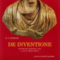 Cover Art for 9788880861843, de Inventione by Marcus Tullius Cicero