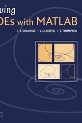 Cover Art for 9780521530941, Solving ODEs with MATLAB by Lawrence F. Shampine
