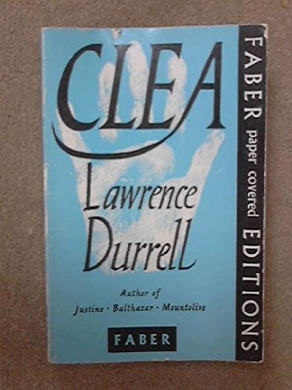 Cover Art for 9780571058419, Clea by Lawrence Durrell