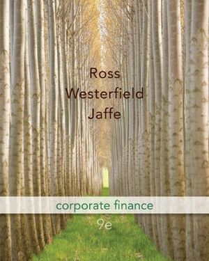 Cover Art for 9780077337629, Corporate Finance by Stephen A. Ross, Randolph W. Westerfield, Jeffrey Jaffe