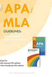 Cover Art for 9798511236155, APA/MLA Guidelines: Concise Guide to APA and MLA Styles: Updated for the APA Manual (7th edition) and MLA Handbook (9th edition) (Student Citation Styles) by Appearance Publishers