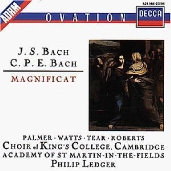 Cover Art for 0028942114821, J.S. Bach / C.P.E. Bach: Magnificat by 