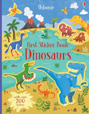 Cover Art for 9781805070085, First Sticker Book Dinosaurs by Hannah Watson