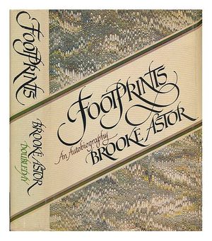 Cover Art for 9780385143776, Footprints by Brooke Astor